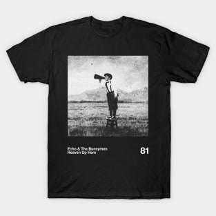 Echo & The Bunnymen | Heaven Up Here | Vintage Pantone T-Shirt